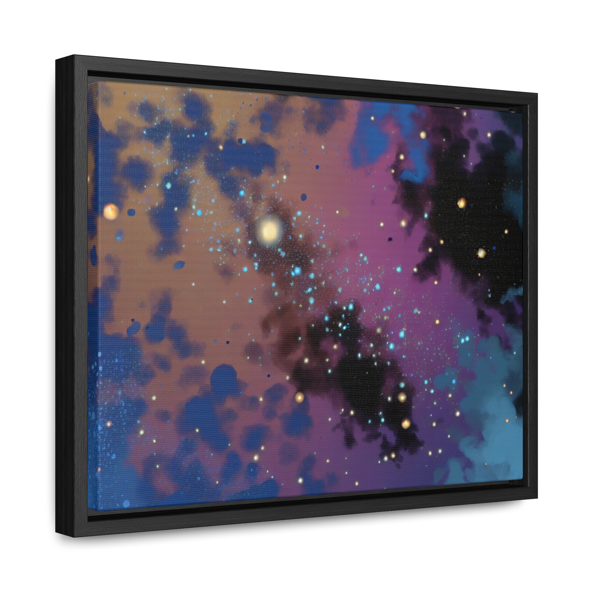 Galactic Whispers and Dreams | Framed Canvas