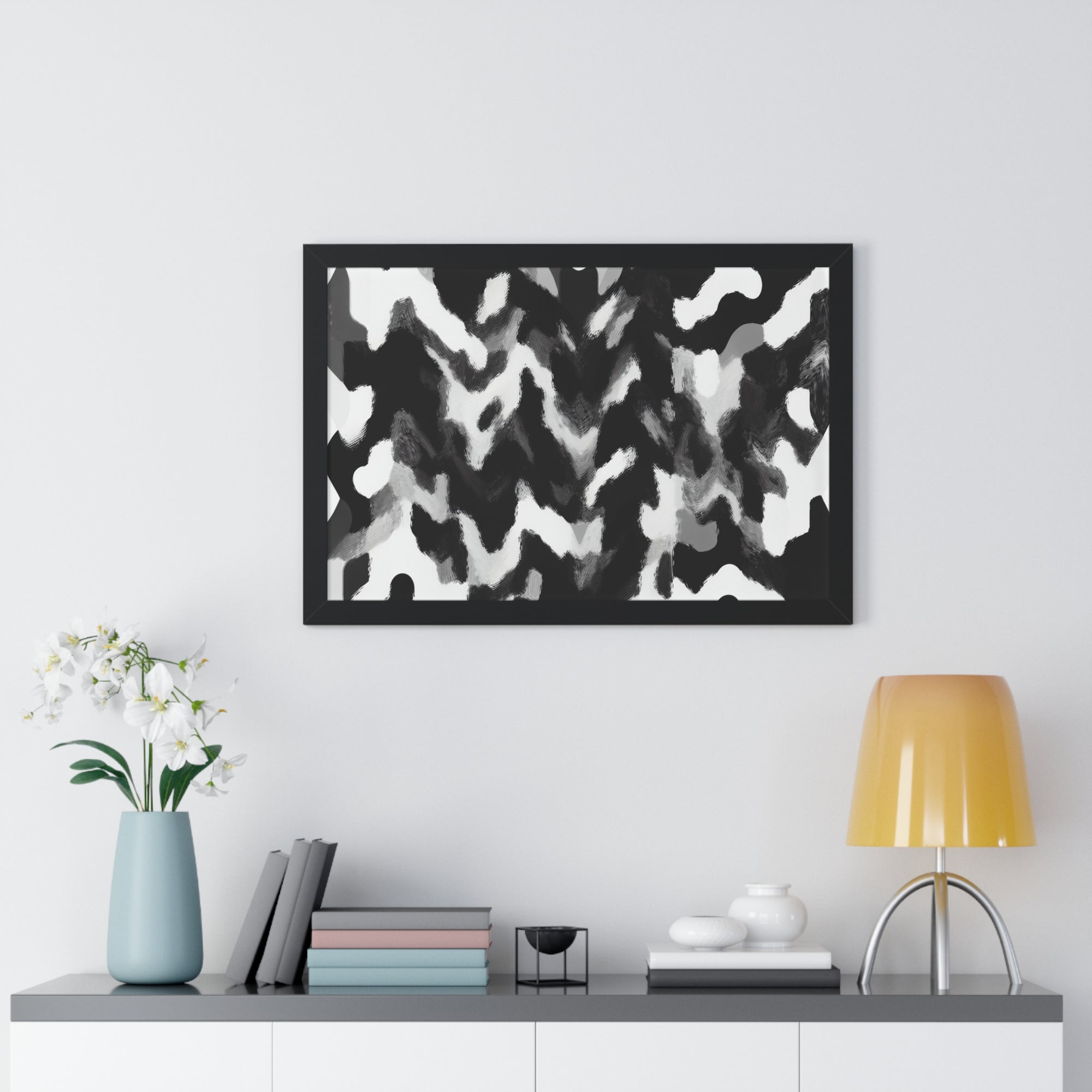 Rhythmic Duality | Framed Print