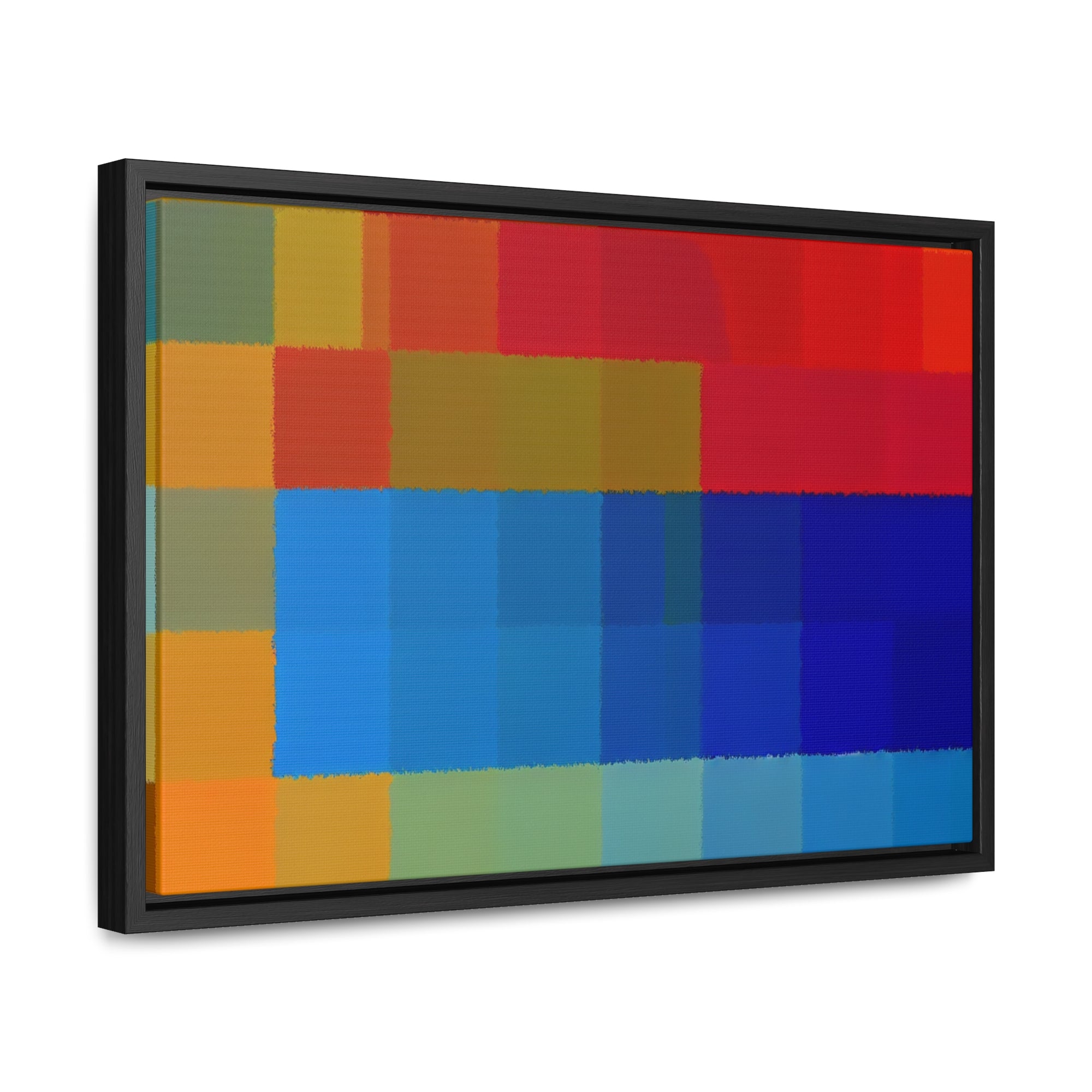 Rhythm of Color | Framed Canvas