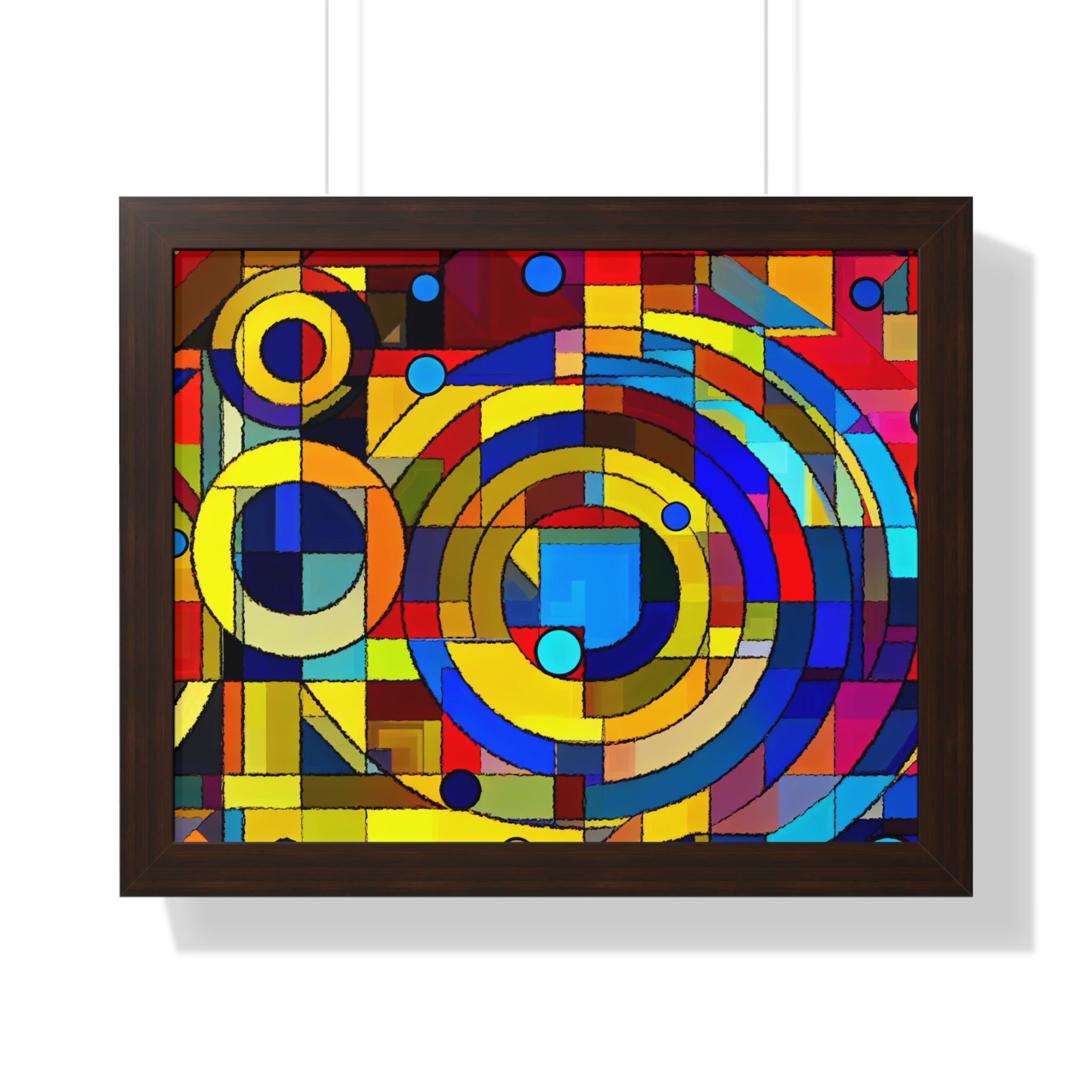 Dynamic Chaos and Harmony | Framed Print