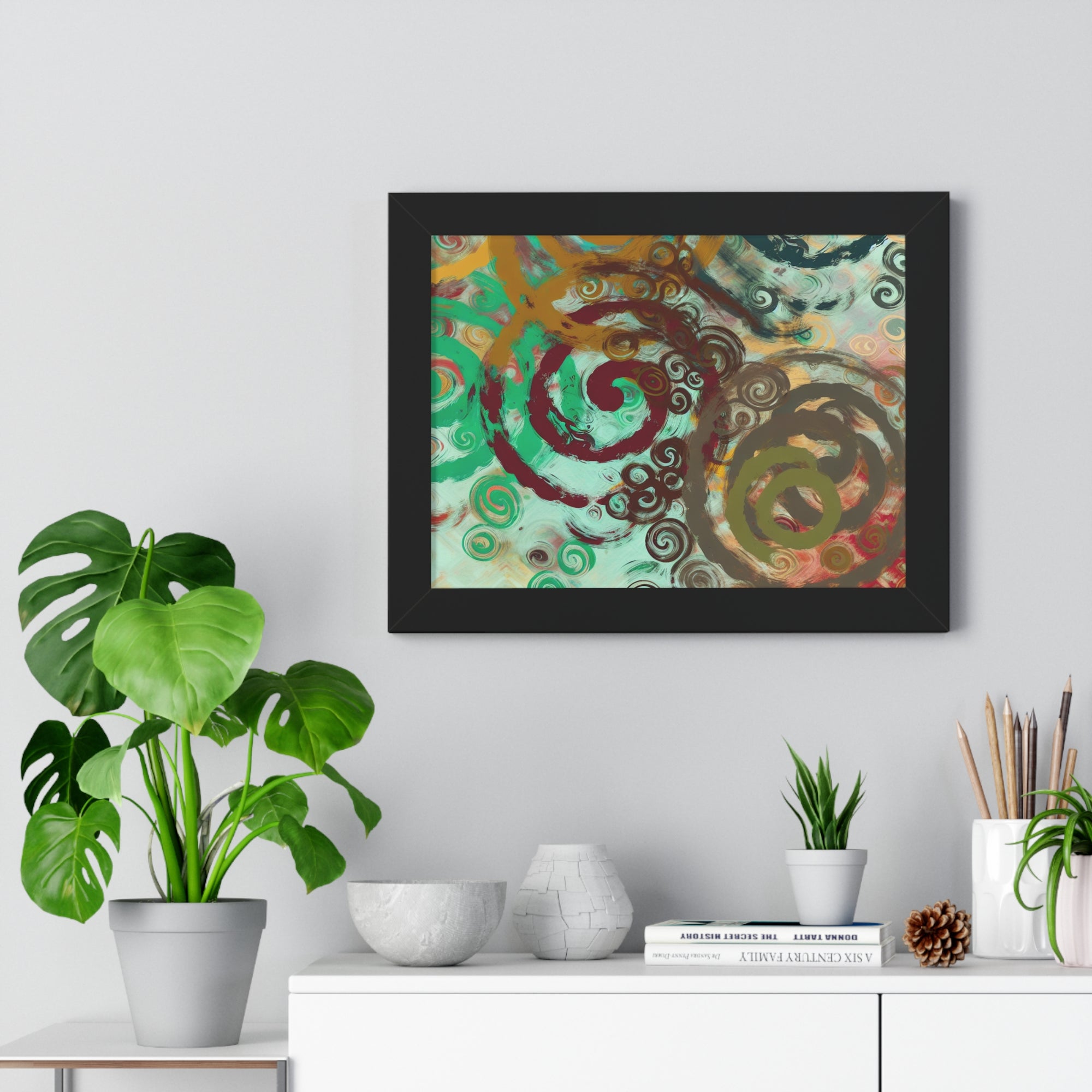 Dance of Colors | Framed Print