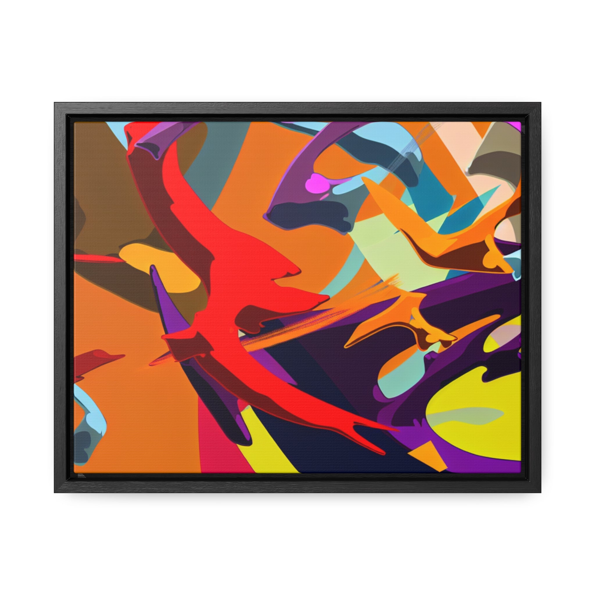 Elysium Dreams and Colors | Framed Canvas