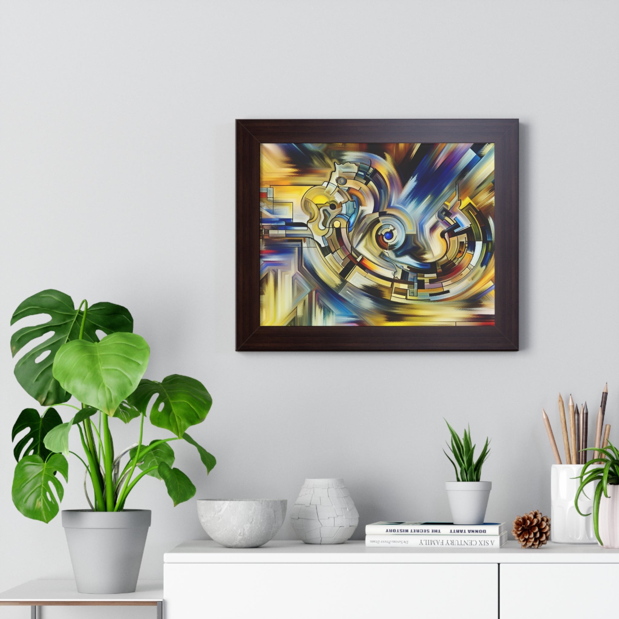 Kinetic Symphony of Chaos | Framed Print