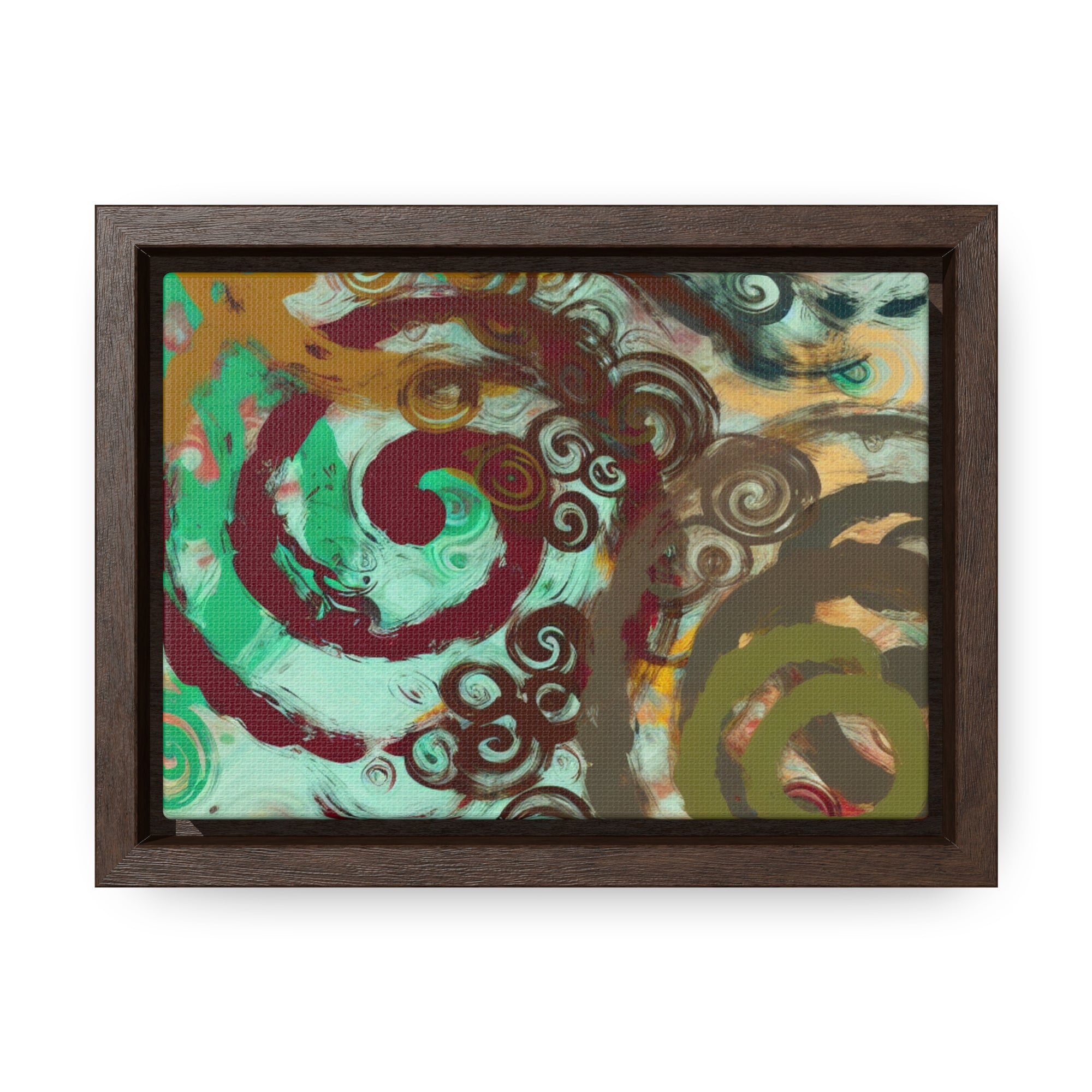 Dance of Colors | Framed Canvas