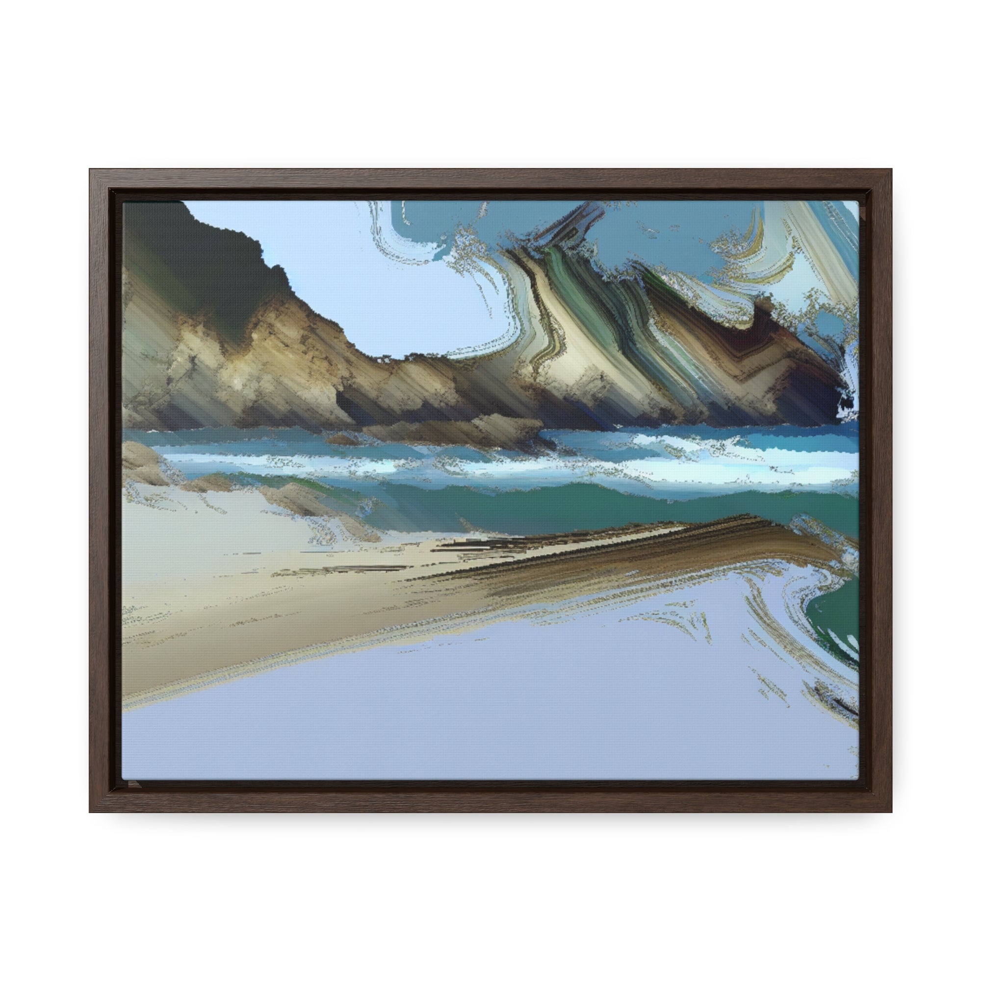 Tides of Imagination | Framed Canvas