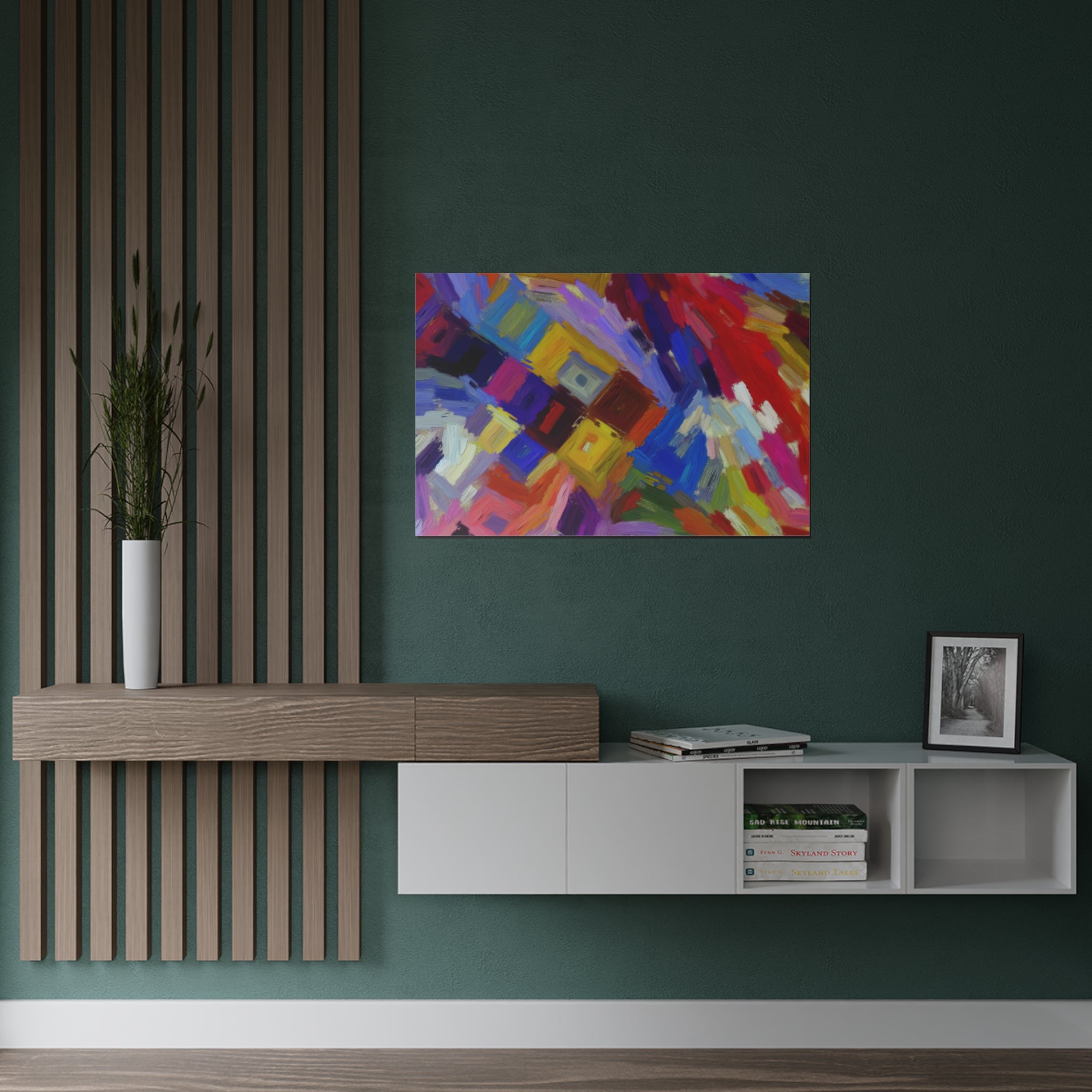 Chromatic Serenade | Satin Print