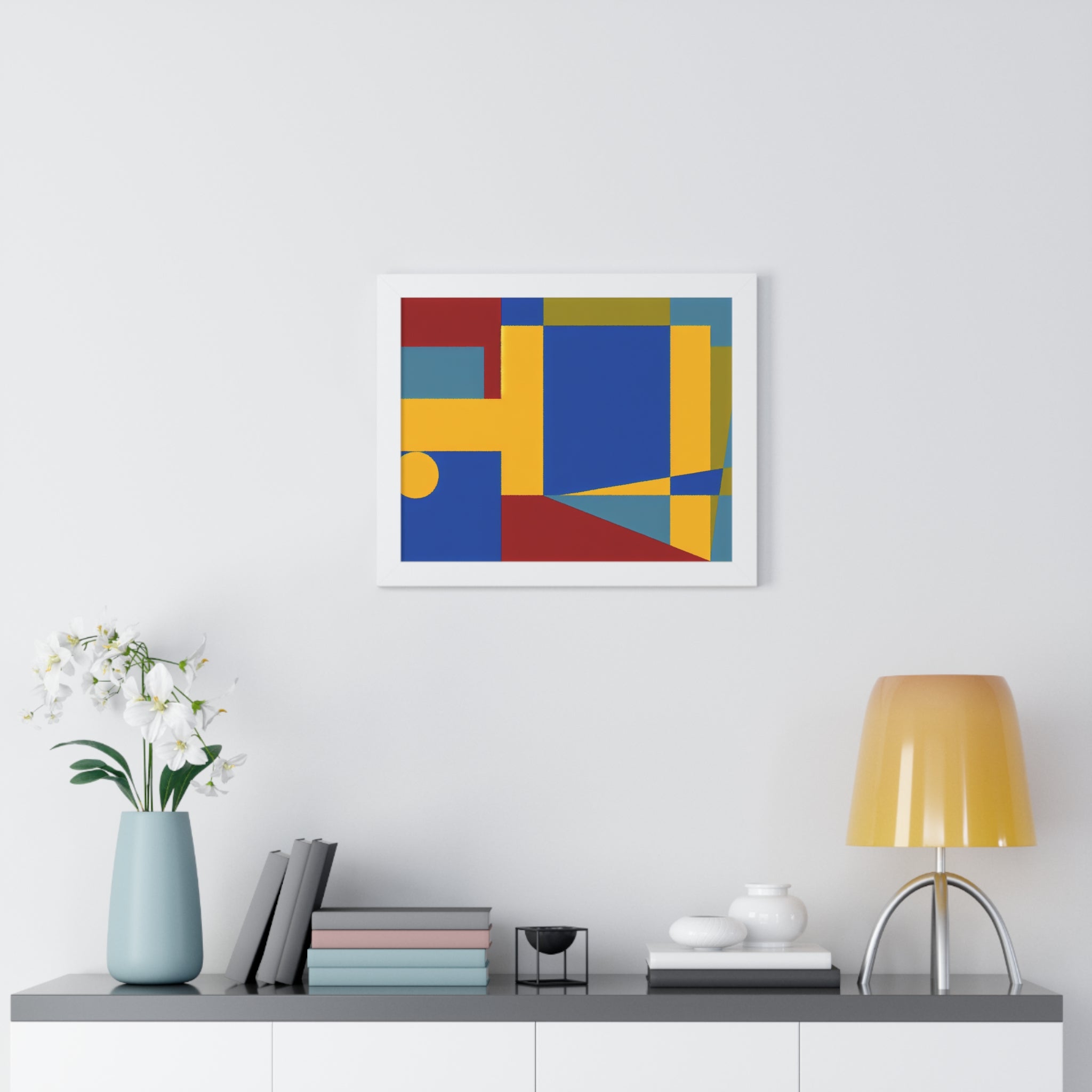 Chromatic Harmony and Motion | Framed Print