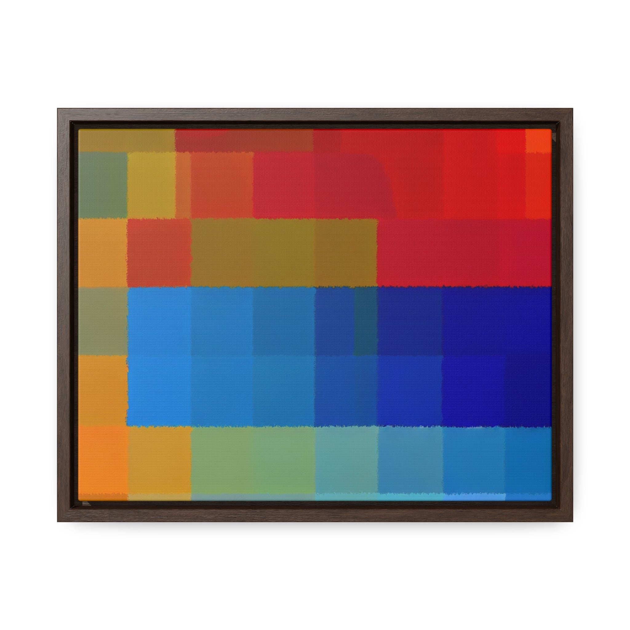 Rhythm of Color | Framed Canvas