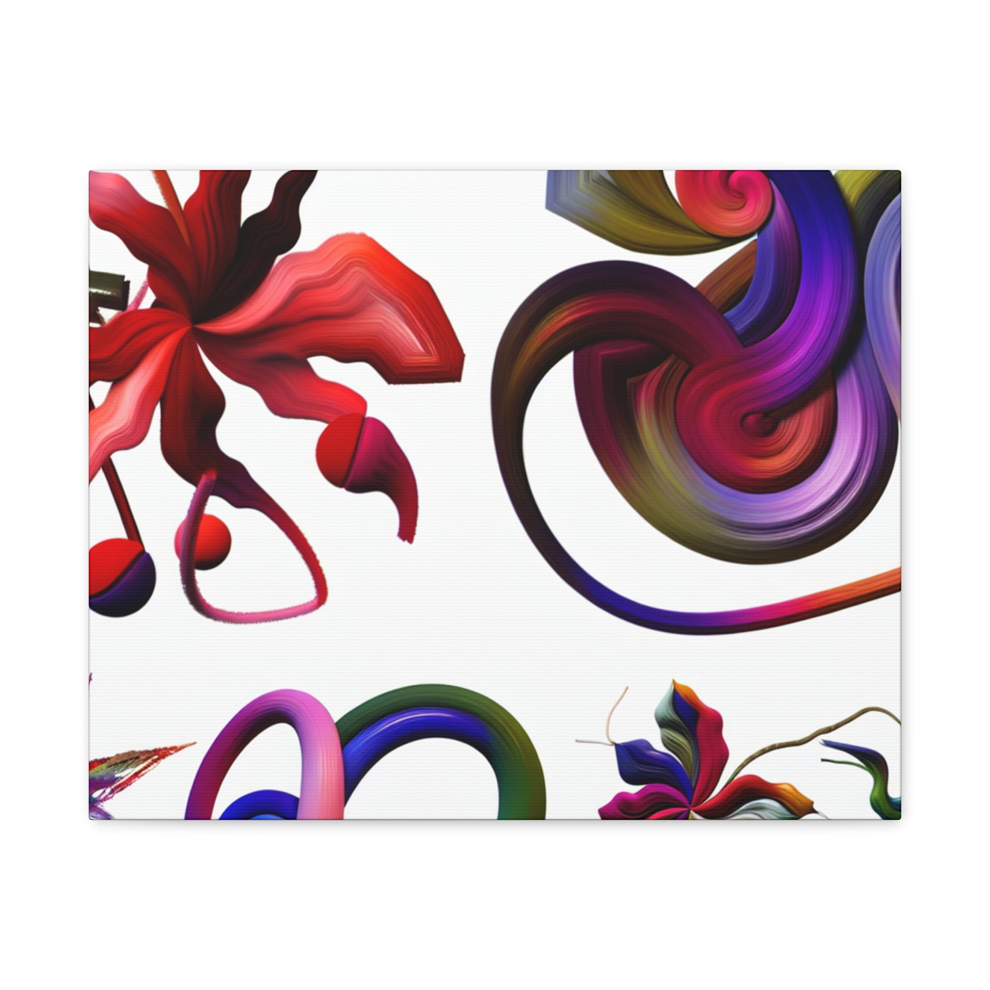 Botanical Whirl and Bloom | Canvas