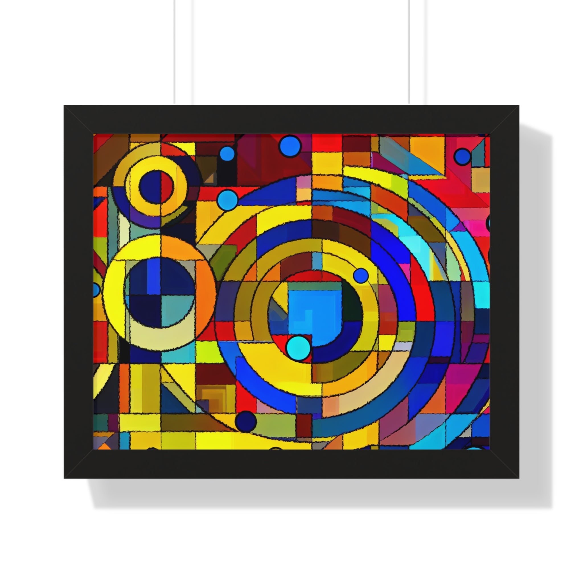 Dynamic Chaos and Harmony | Framed Print