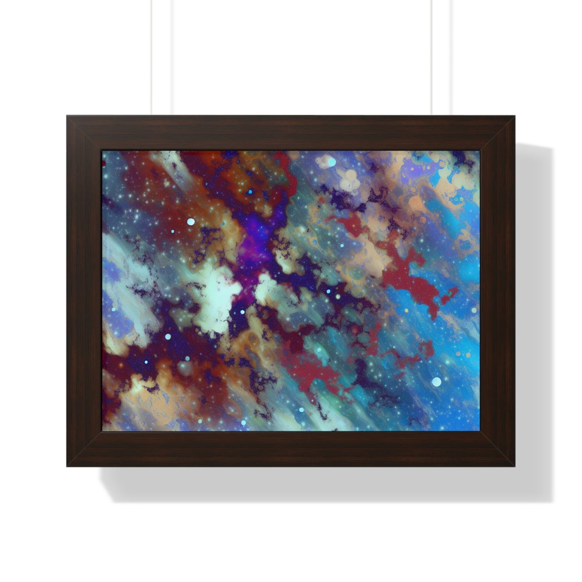 Stellar Whispers and Cosmic Dreams | Framed Print