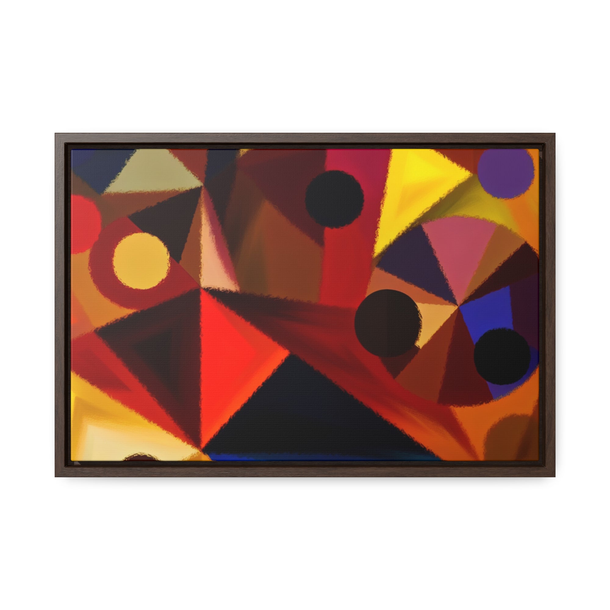 Kaleidoscope of Structure | Framed Canvas