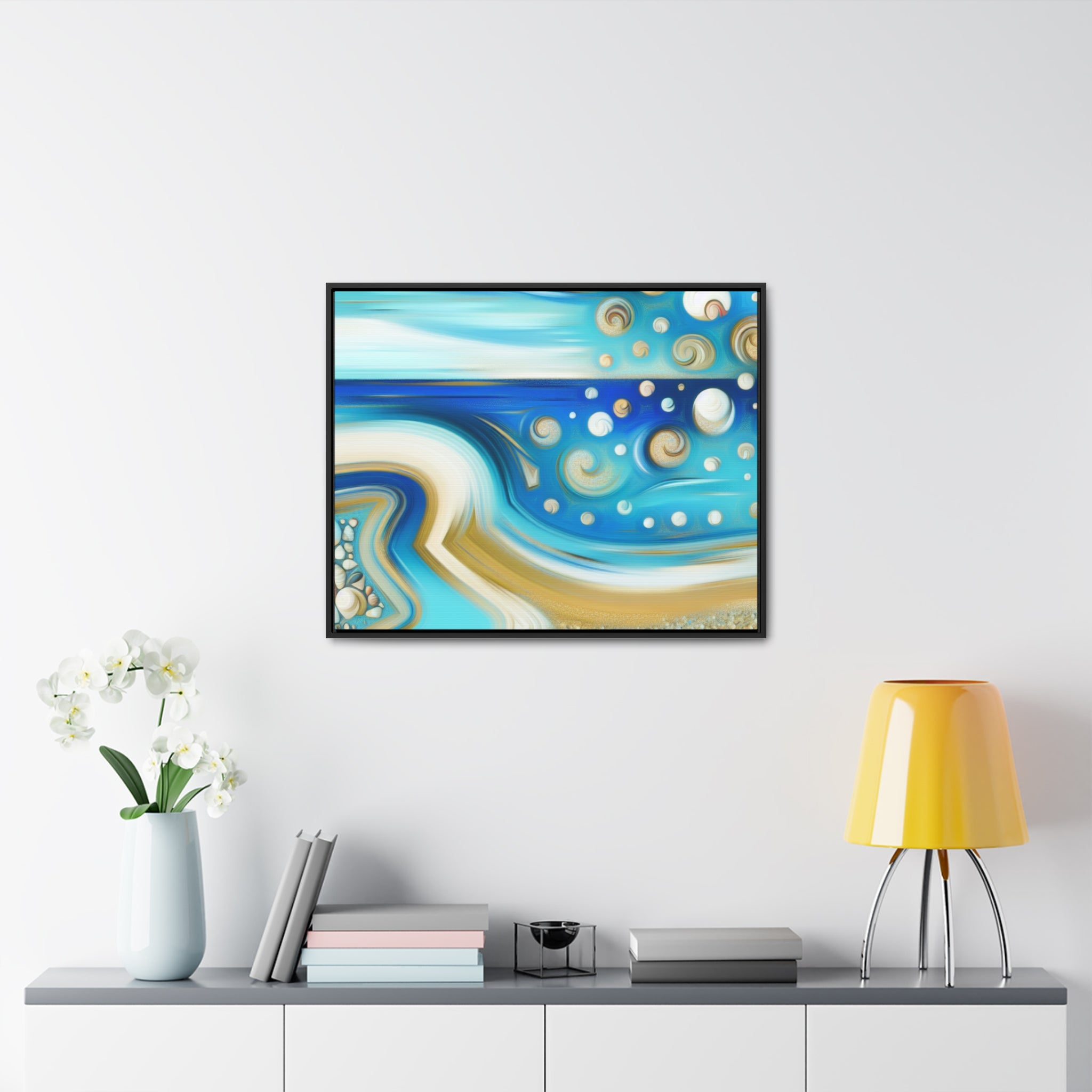 Ebb and Flow | Framed Canvas