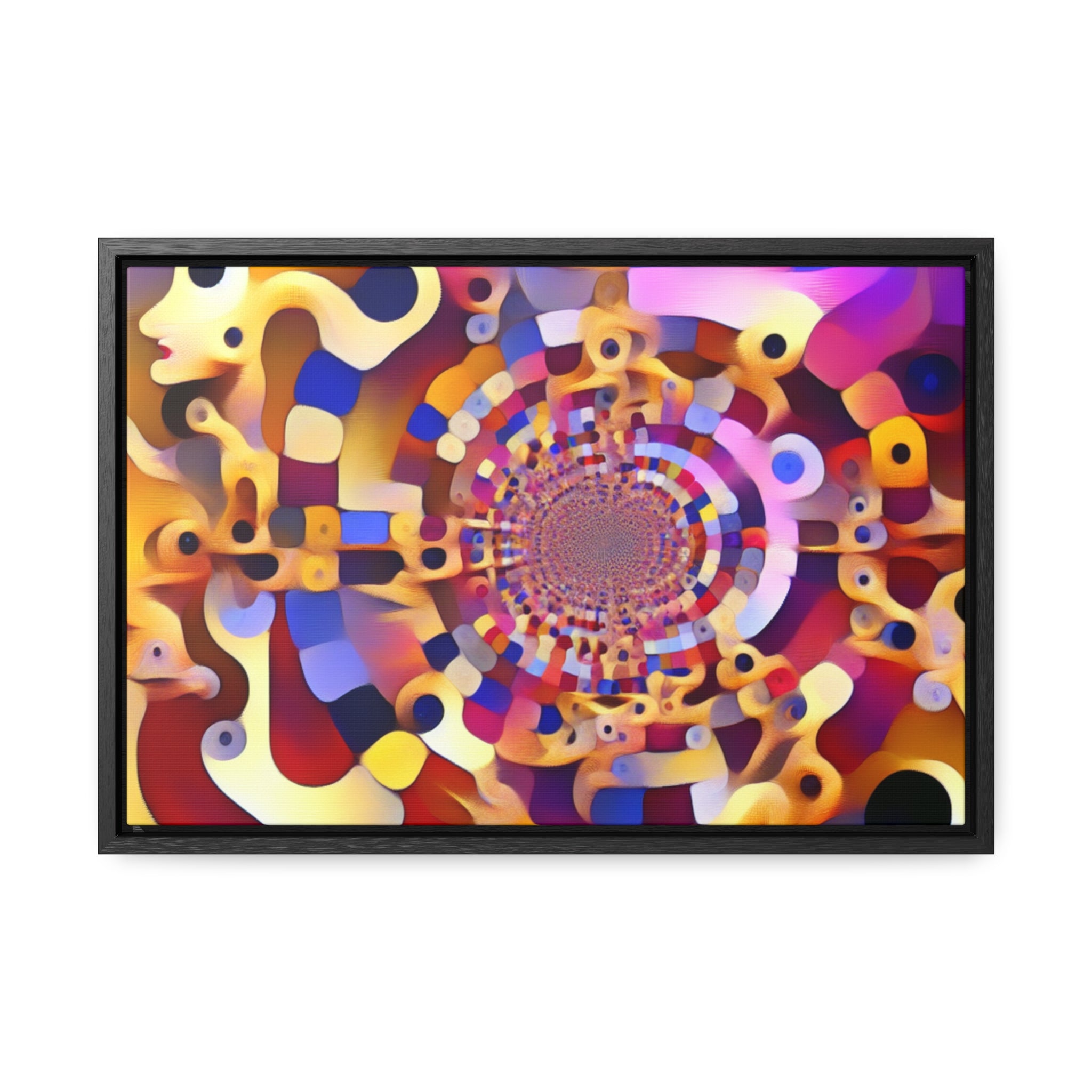 Whispers of Color Dreams | Framed Canvas