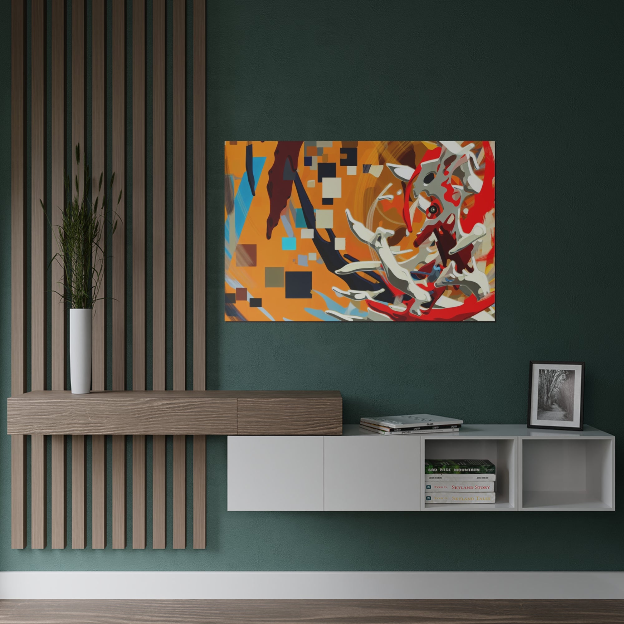 Fractured Fantasies | Satin Print