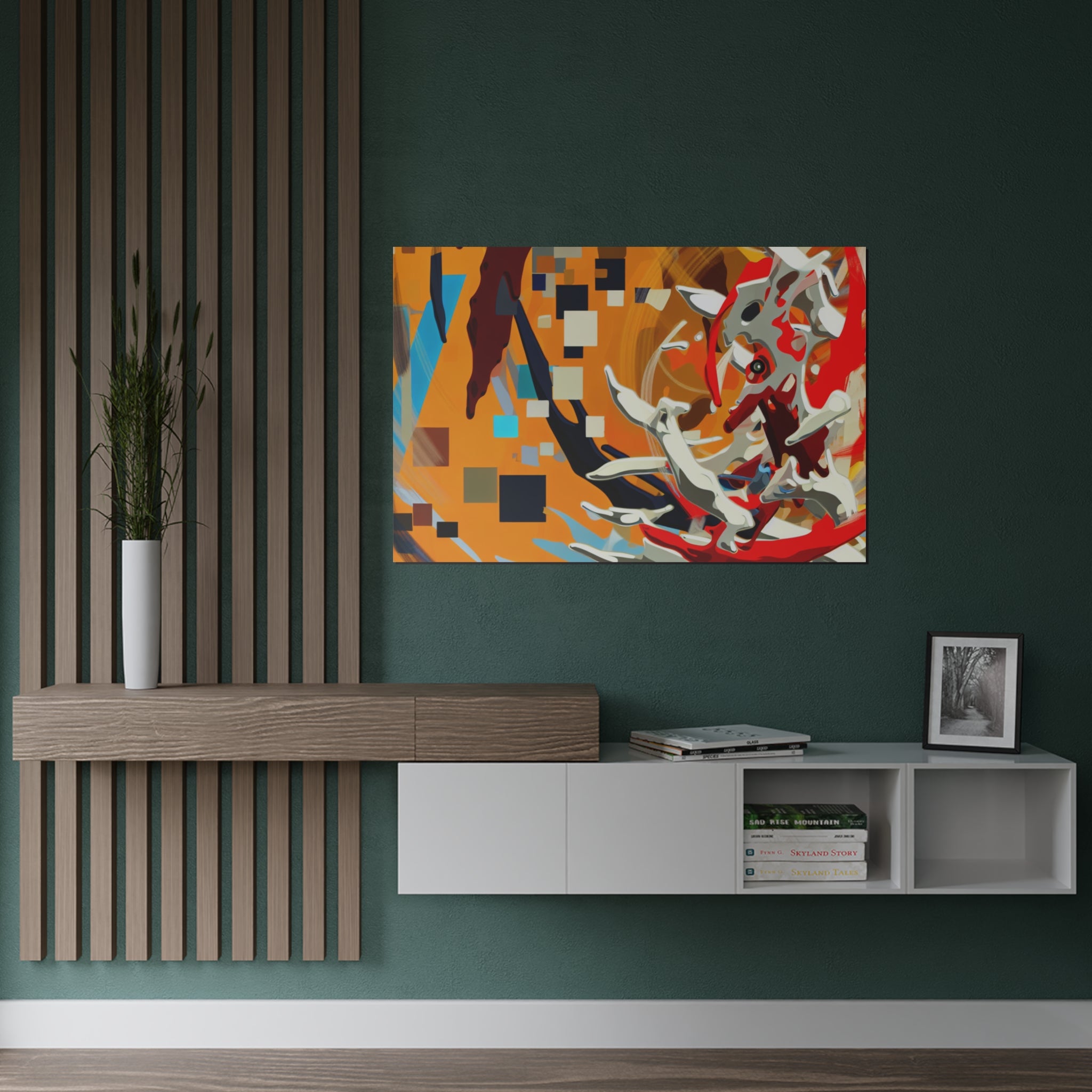 Fractured Fantasies | Satin Print