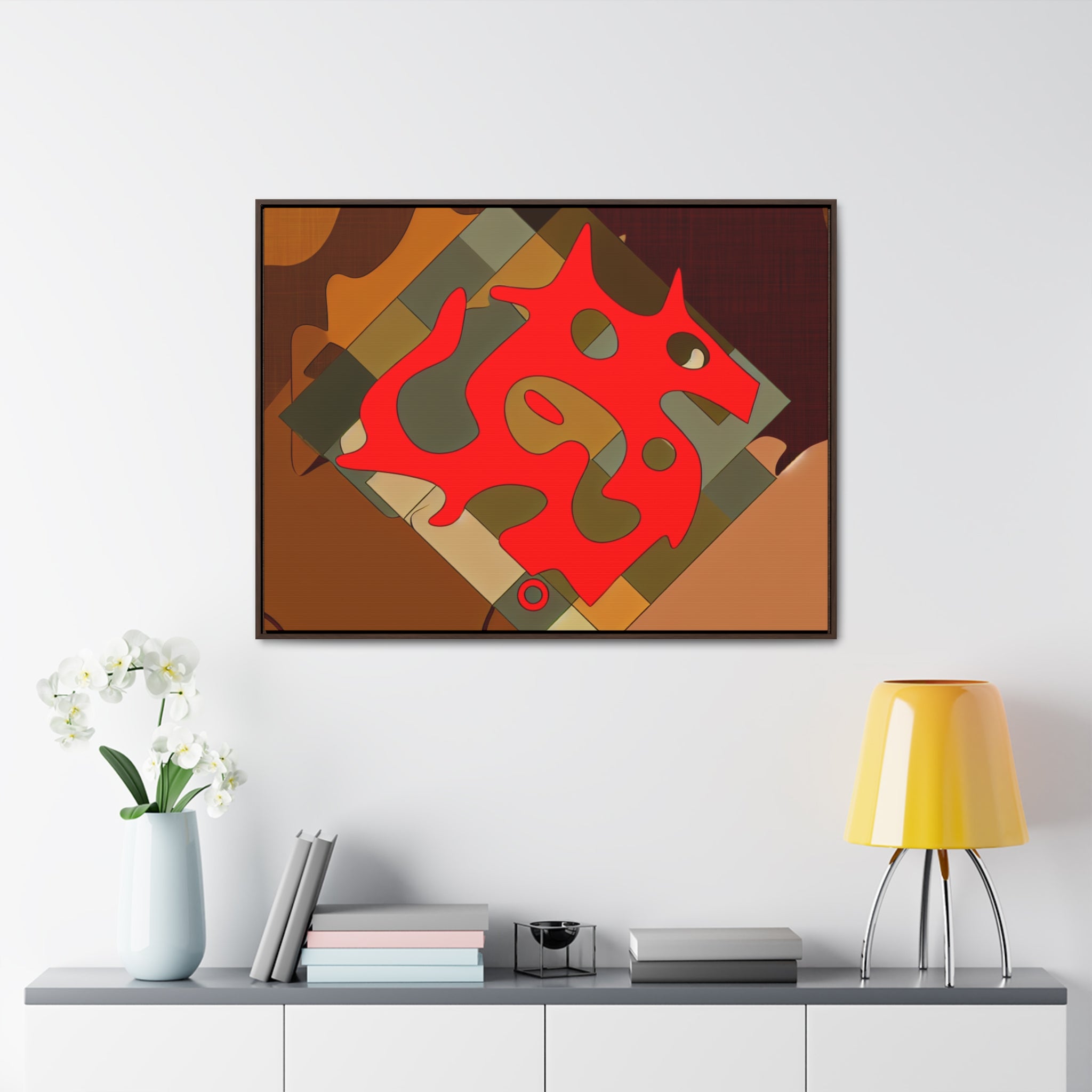 Wild Energy Unleashed | Framed Canvas