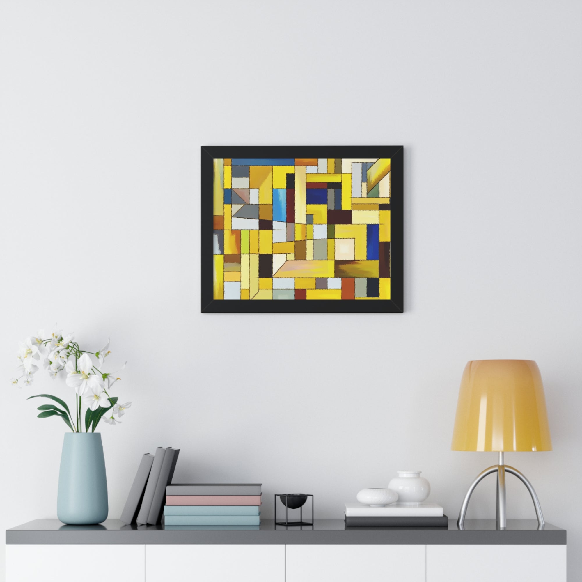 Chromatic Fragments and Light | Framed Print