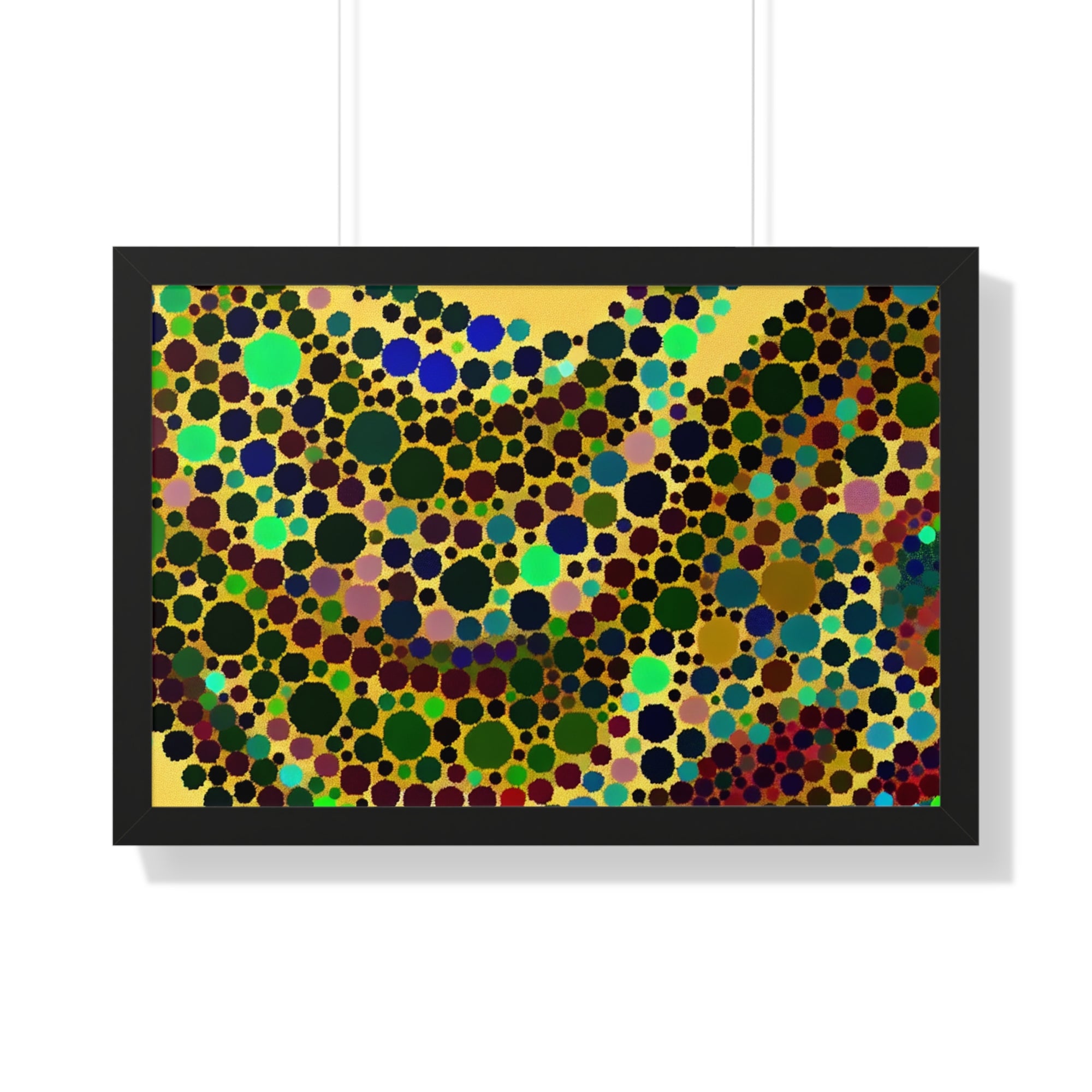 Circles of Cosmic Flow | Framed Print