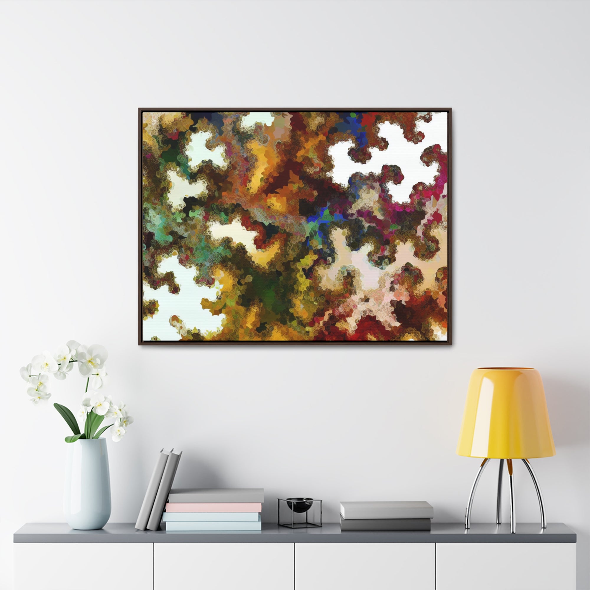 Petals in Motion | Framed Canvas